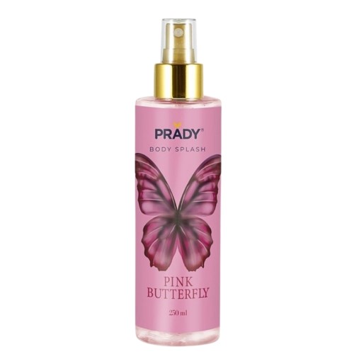 Spray Corporal Prady 250ml - Pink Butterfly