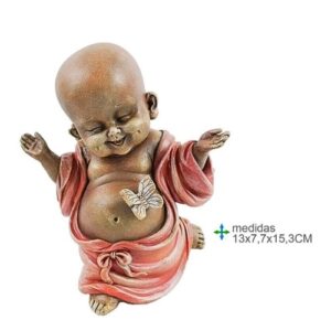 Buda em Resina 13x7,7x15,3cm