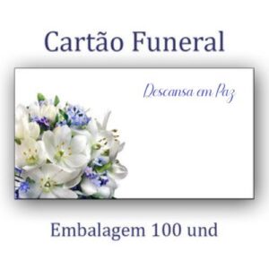 Cartões de Funeral - Descansa em Paz