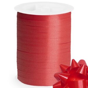 Rolo de Fita para Laços 10mm x 250m - Vermelho