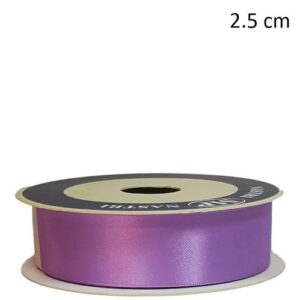 Rolo de Fita de Cetim 25mm x 50m - Lavanda