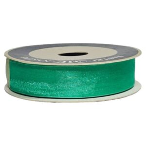Rolo de Fita de Organza 25mm x 50m - Turquesa