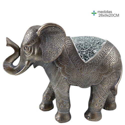 Elefante em Resina 26x9x20cm