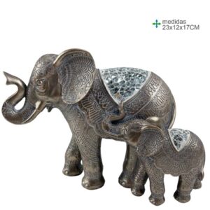 Elefante em Resina 23x12x17cm