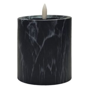 Vela Elétrica LED 12,5x9cm - Preto