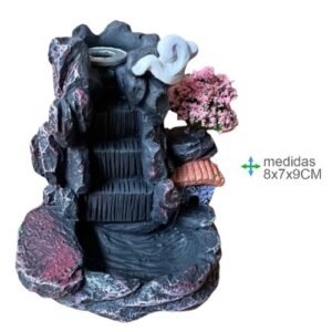 Fonte de Fumo em Resina 8x7x9cm