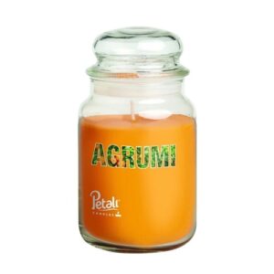 Vela Perfumada em Frasco - 500g, Citrino