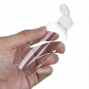 Frasco Vazio em Plástico com Tampa 60ml