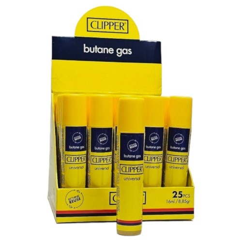 Garrafa de Recarga de Gás para Isqueiro Clipper 16ml