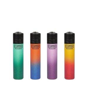 Isqueiro Clipper Mini Recarregável - Metalic Gradient 9