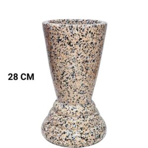 Jarra Nº2 em Cerâmica para Cemitério 28cm - Bronze