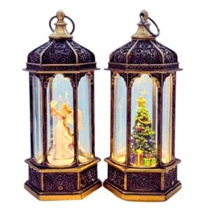 Lanterna Decorativa de Natal - Presépio