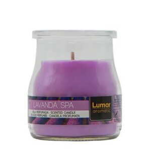 Vela Perfumada em Copo de Iogurte - Lilás, Lavanda Spa