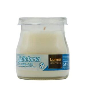 Vela Perfumada em Copo de Iogurte - Branco, Anti Odores