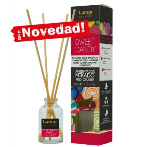 Ambientador Mikado 30ml Lumar - Rebuçado
