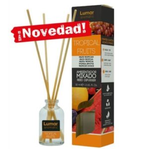 Ambientador Mikado 30ml Lumar - Frutos Tropicais