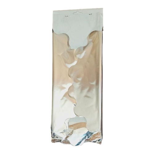 Rondela Naperon em Celofane Diam. 60cm - Pack 50, Prateado