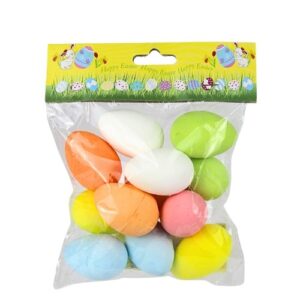 Ovos de Páscoa Decorativos - Pack 12