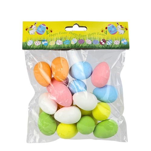 Ovos de Páscoa Decorativos - Pack 18
