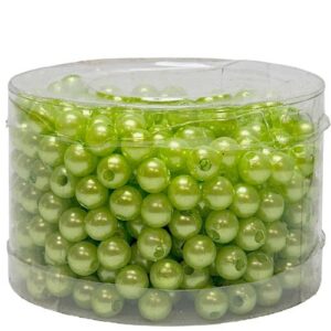 Pérola com Furo 8mm - Verde Claro