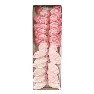 Pick Decorativo Borboleta para Arranjos 11cm - Pack 12