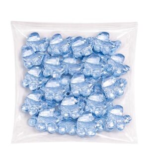 Figuras Decorativas em Plástico - Pack 50, Carrinho de Bebé, Azul