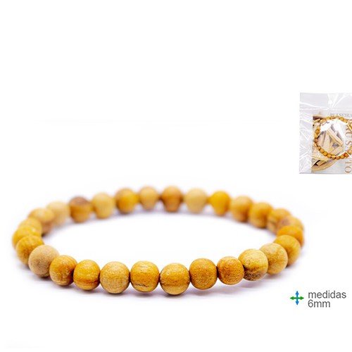 Pulseira de Pau Santo 6mm