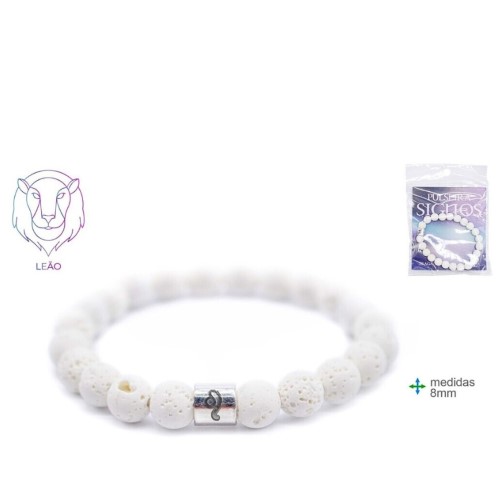 Pulseira do Signo 8mm - Leão
