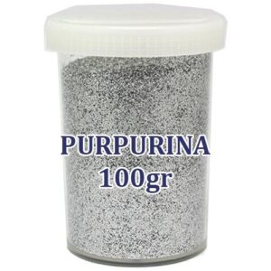 Purpurina Glitter 100g - Prateado