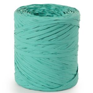 Rolo de Fita de Ráfia 15mm x 200m - Turquesa