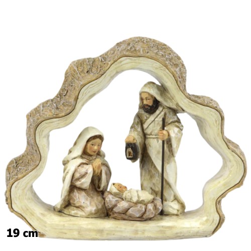 Figura Sagrada Família 17cm - Presépio