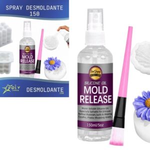 Spray Desmoldante para Silicone, Resina e Cera 150ml
