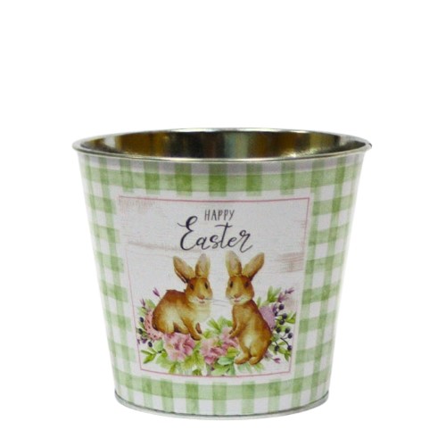 Vaso em Latão 13x11cm - Páscoa