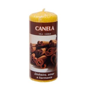 Vela Ritual de Apelo AUM 4,8x12cm - Canela