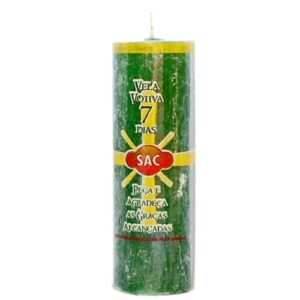 Vela Votiva 7Dias - Verde