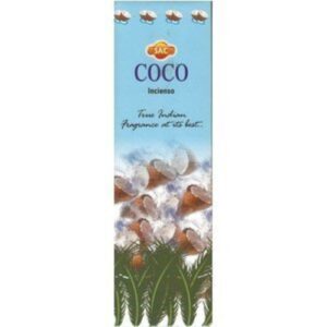 Incenso SAC em Vareta - Coco