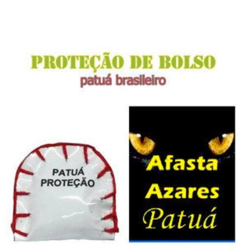 Amuleto de Proteção Patuá - Afasta Azares
