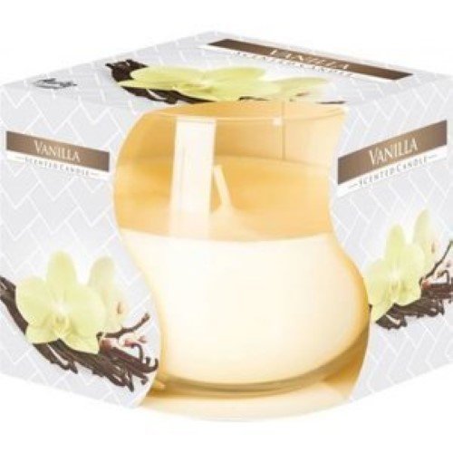 Vela Perfumada em Copo de Vidro - 067 Baunilha