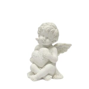 Anjo Sentado em Resina 12cm - Modelo A