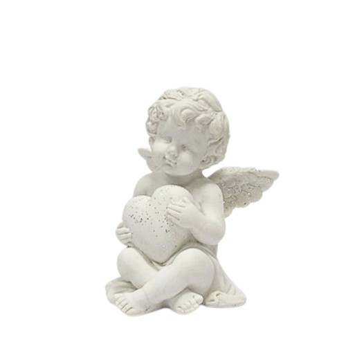 Anjo Sentado em Resina 12cm - Modelo A