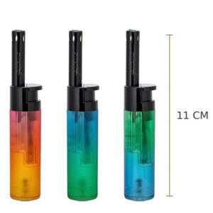 Isqueiro Pequeno Recarregável - Cristal Gradiente