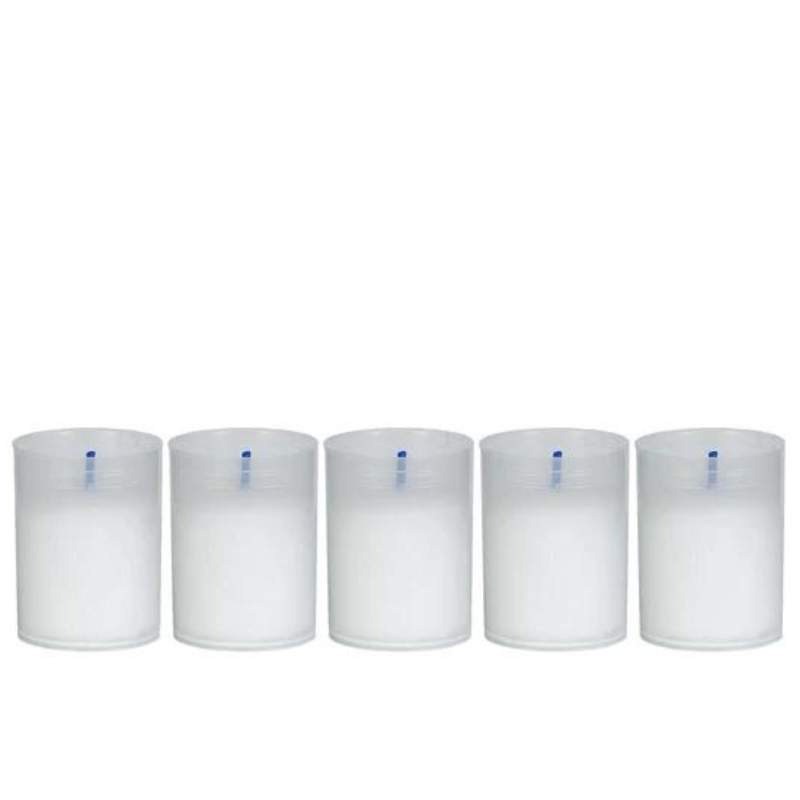 Pack com 5 Velas - Branco