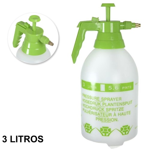 Pulverizador / Borrifador de Pressão em Plástico 3L